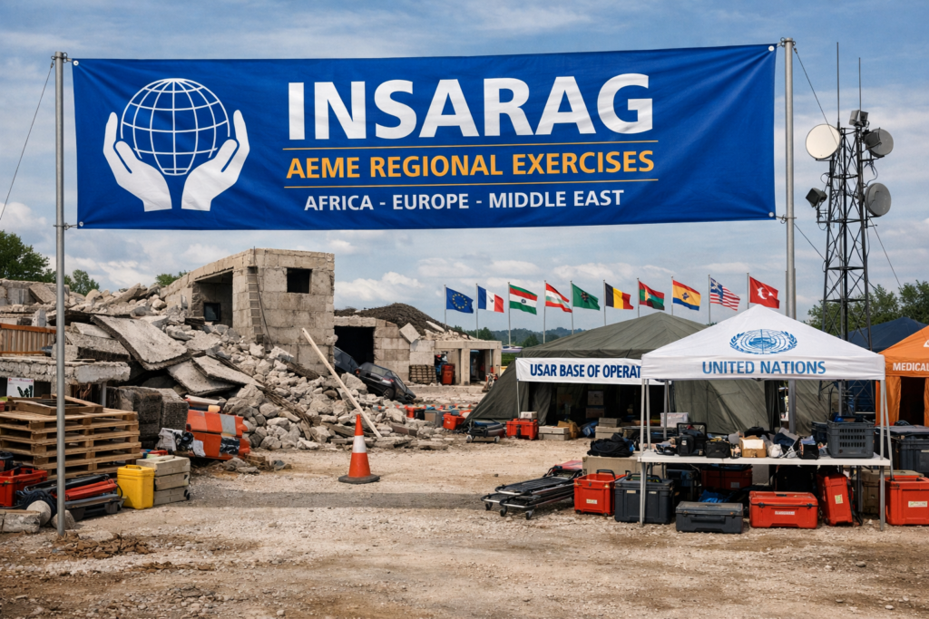 AEME Regional Exercises insarag aeme regional exercise