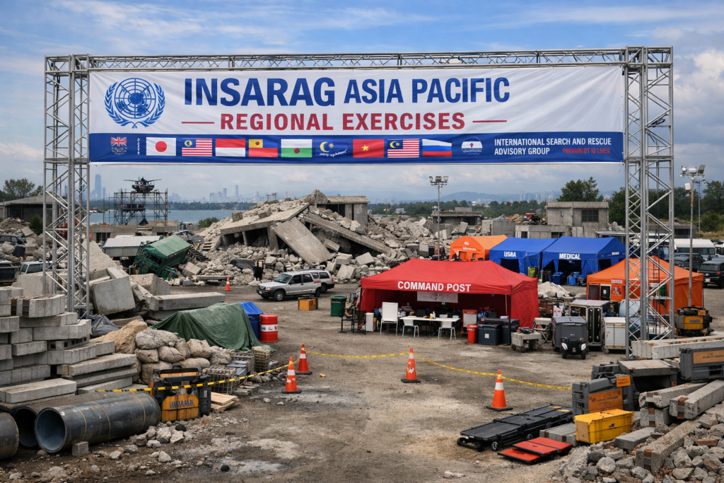 Asia Pacific Regional Exercises insarag asia pacific regional exercise